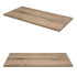 Blat Łazienkowy 100cm Matowy Dąb Coast Evoke Front Prawy i Front