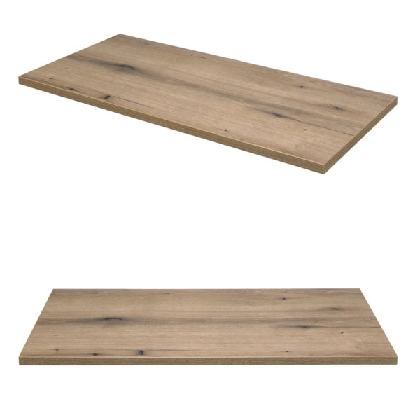 Blat Łazienkowy 100cm Matowy Dąb Coast Evoke Front Prawy i Front