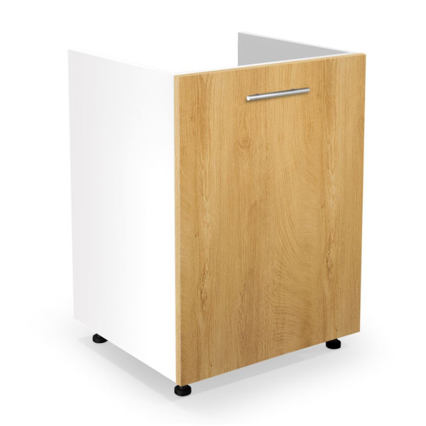 Szafka Stojąca VENTO DK-60/82 Dąb Miodowy Front Lewy