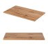 Blat Łazienkowy 100cm Dąb Wotan Mat Front Prawy i Front