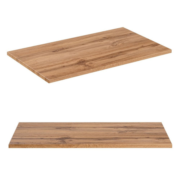 Blat do Łazienki 140cm Dąb Wotan Mat Front Lewy i Front