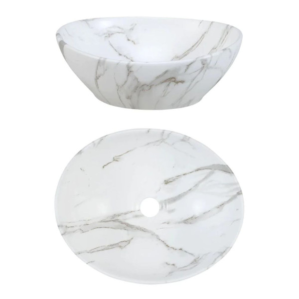 Ceramiczna Umywalka Nablatowa 40 cm PATI MW3