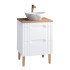 Szafka z Umywalką 60 Stojąca FIJI WHITE 4 Front Lewy