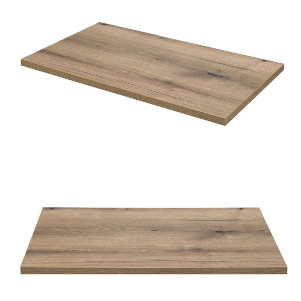 Blat Łazienkowy 80 cm Dąb Coast Evoke do Zestawu FIJI 5