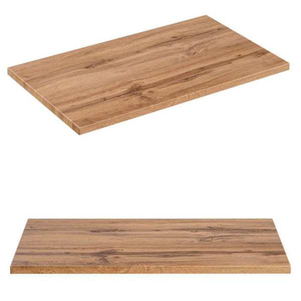 Blat Łazienkowy 60cm Dąb Wotan Mat Front Lewy i Front