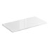 Blat Łazienkowy 80 cm Biały ICONIC ROSE 4 Mat Front Lewy