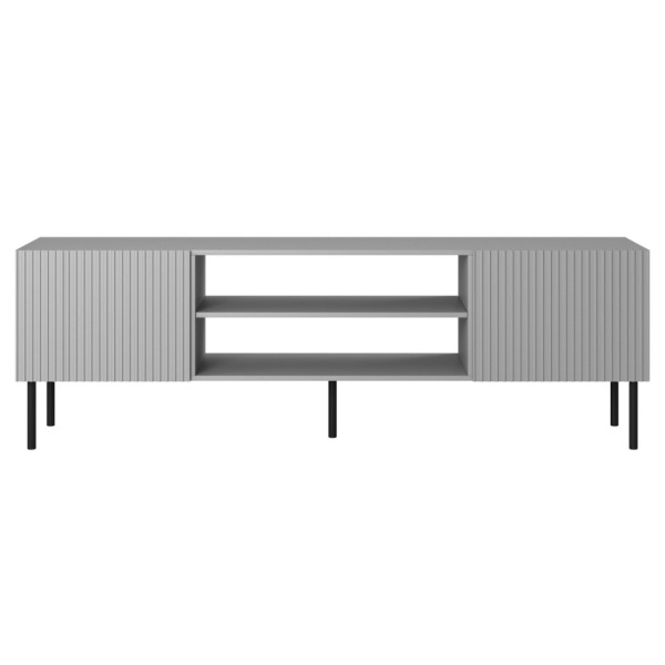 Szafka RTV ASENSIO RTV-1 Popielata 180 cm Front