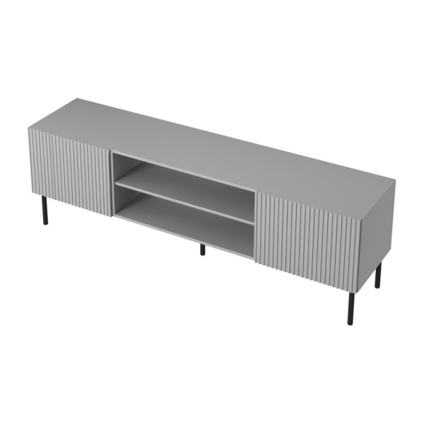 Szafka RTV ASENSIO RTV-1 Popielata 180 cm z Góry