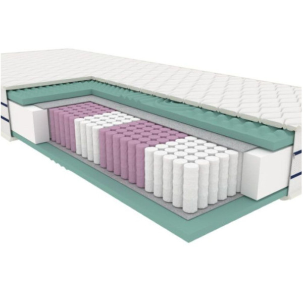 Materac kieszeniowy OPAL 100x200 Optimum Budowa
