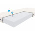 Materac piankowy MEDIOLAN 90x200 Optimum. Budowa Materaca