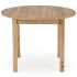 Stół Okrągły Rozkładany 102-142x102cm RINGO Dąb Craft Front