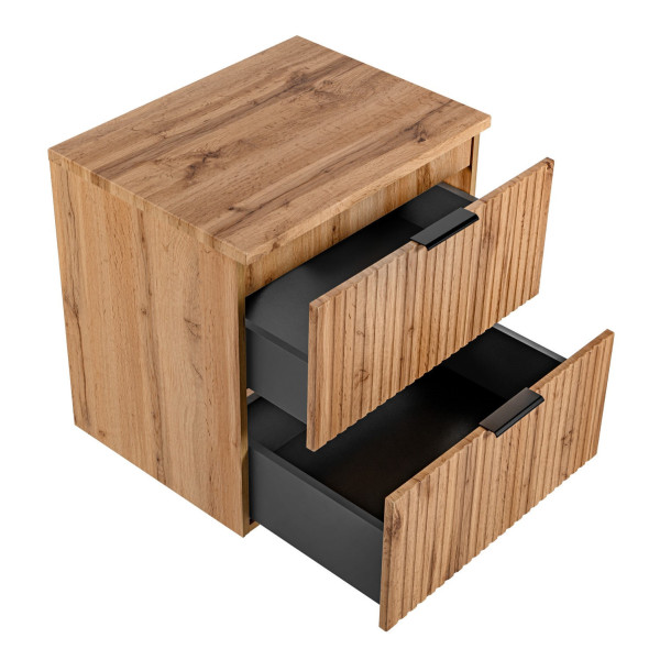 Szafka pod Umywalkę Nablatową 60 cm Łazienkowa Wisząca ADEL OAK Dąb Wotan Comad