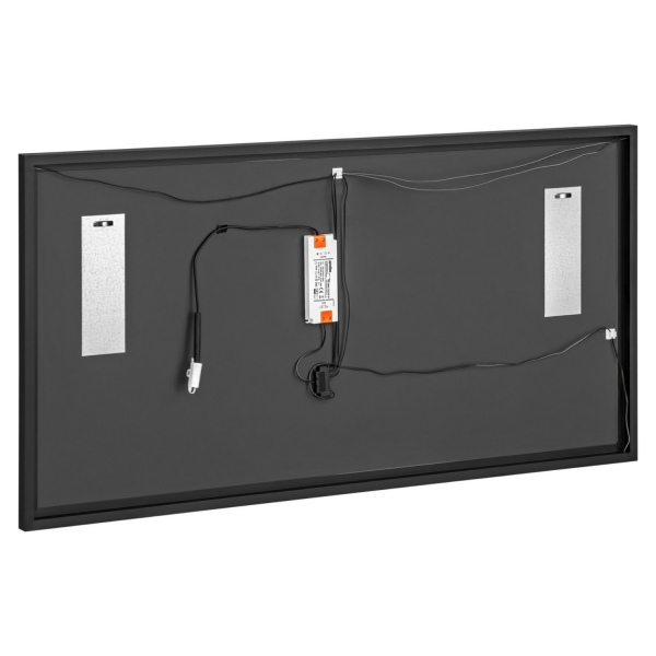 Zestaw Mebli Łazienkowych Szafka z Podwójną Umywalką 120 cm Dąb Wotan Ryflowana ADEL OAK Comad