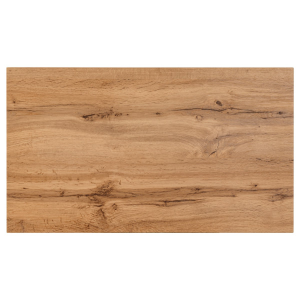 Nowoczesna Ryflowana Szafka Łazienkowa z Umywalką 80 cm Dąb Wotan ADEL OAK Comad