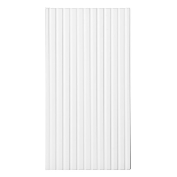 Łazienkowa Szafka Wisząca Górna 30 cm Ryflowana Biały Mat Nowoczesna NOVA WHITE Comad