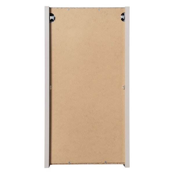 Nowoczesna Szafka Łazienkowa Wisząca Górna 30 cm Ryflowana Beżowa Matowa NOVA CASHMERE Comad
