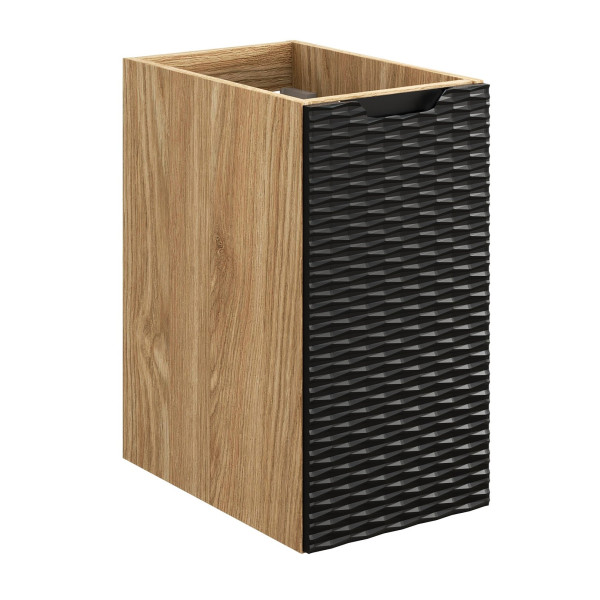 Szafka Podblatowa Regał pod Blat 30 cm Dąb Olejowany Czarny OCEAN BLACK Comad