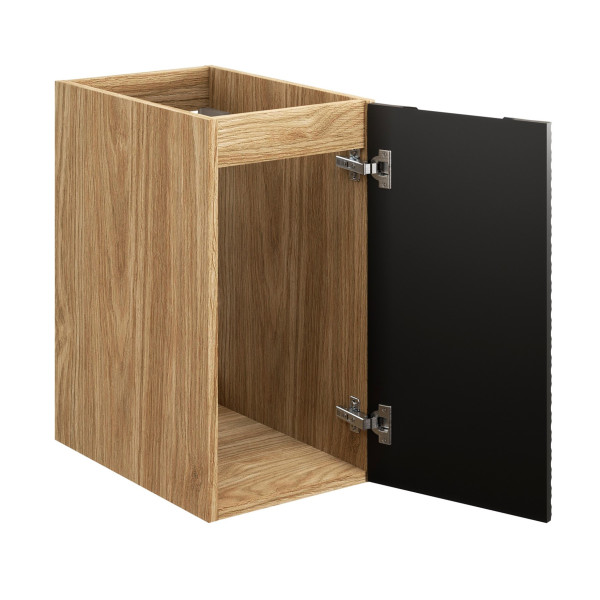 Szafka Podblatowa Regał pod Blat 30 cm Dąb Olejowany Czarny OCEAN BLACK Comad