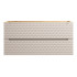 Nowoczesna Duża Szafka pod Umywalkę 120 cm z Szufladami Beżowa Boho OCEAN BEIGE Comad