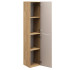 Nowoczesny Słupek Łazienkowy Wysoki Wiszący Boho Beżowy Dąb OCEAN BEIGE Comad