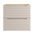 Nowoczesna Szafka pod Umywalkę 60 cm Beżowa Dąb do Łazienki Boho z Szufladami OCEAN BEIGE Comad