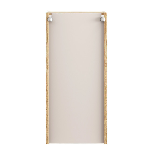 Nowoczesna Szafka Łazienkowa Górna Wisząca Beżowa Dąb Olejowany OCEAN BEIGE Comad
