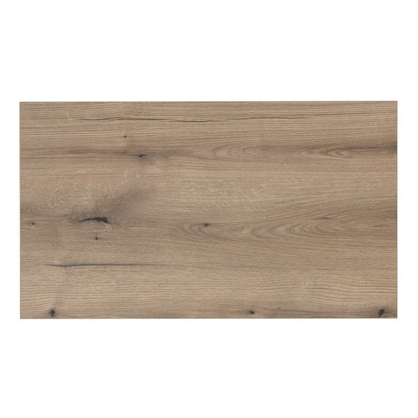 Beżowa Szafka Łazienkowa z Blatem pod Umywalkę 80 cm Ryflowana Dąb Coast Evoke ICONIC CASHMERE Comad
