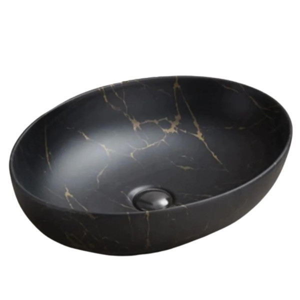 Nowoczesne Meble Łazienkowe z Umywalką 100 cm Dąb Wotan Lamelki Ryflowane do Łazienki Loft XILO Comad