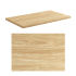 Blat Łazienkowy Fryzjerski 70x46 cm Płyta MDF 25 mm do Łazienki Boho Dąb Olejowany Comad