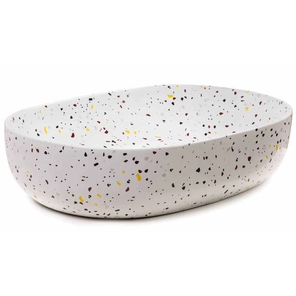Zestaw Mebli Łazienkowych 180 cm Komplet do Łazienki z Umywalką Różowy Nowoczesny Mat ICONIC Comad