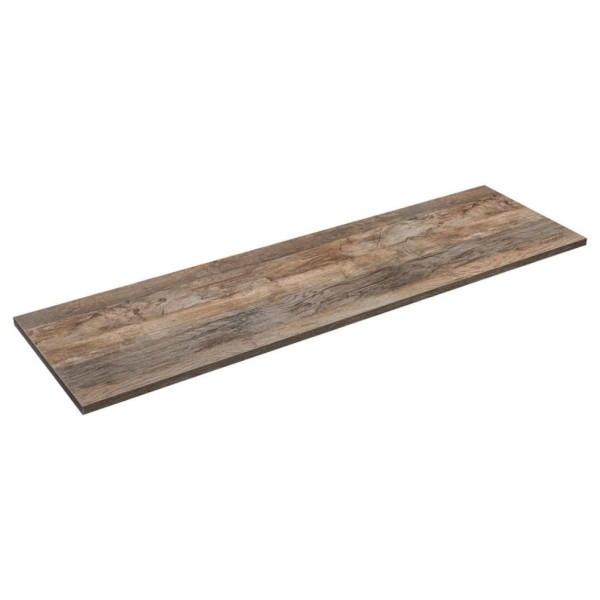 Szafka pod Umywalkę z Blatem 120 cm do Łazienki Vintage Dąb Szary Krzemowy Mat SANTA FE TAUPE Comad