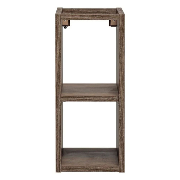 Wisząca Szafka pod Umywalkę z Regałem 140 cm z Szufladami Łazienkowa Vintage Dąb Krzemowy Szary Mat SANTA FE Comad