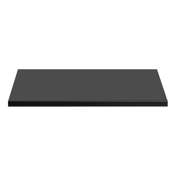 Szafka z Umywalką Regałem 80 cm do Łazienki Loft Czarny Matowy Nowoczesny SANTA FE BLACK Comad