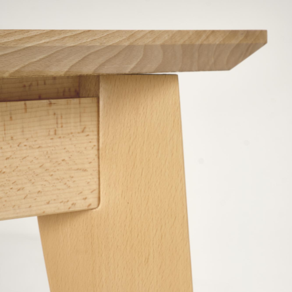 Stół Rozkładany EDMONDO Dąb Naturalny Halmar Zbliżenie