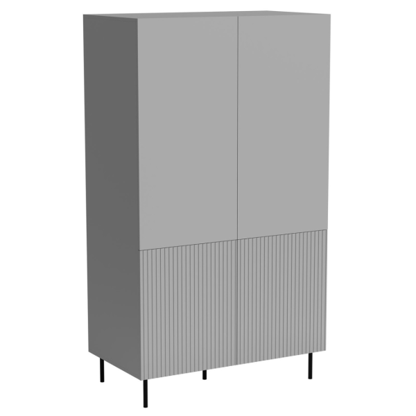 Szafa ASENSIO S-1 Popielata Szara Loft