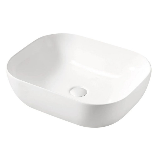 Biała Ryflowana Szafka z Umywalką 160 cm z Szufladami do Łazienki Vintage Matowy Dąb ICONIC Comad