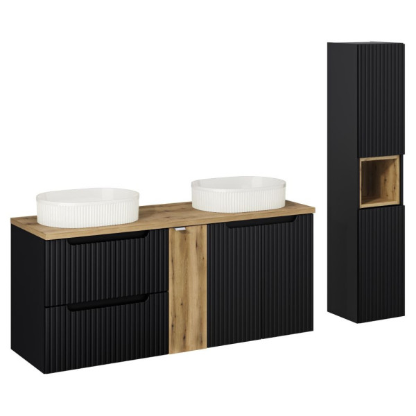 SET-NOB B OAK 140CM UN BEYOND 5 WH HC