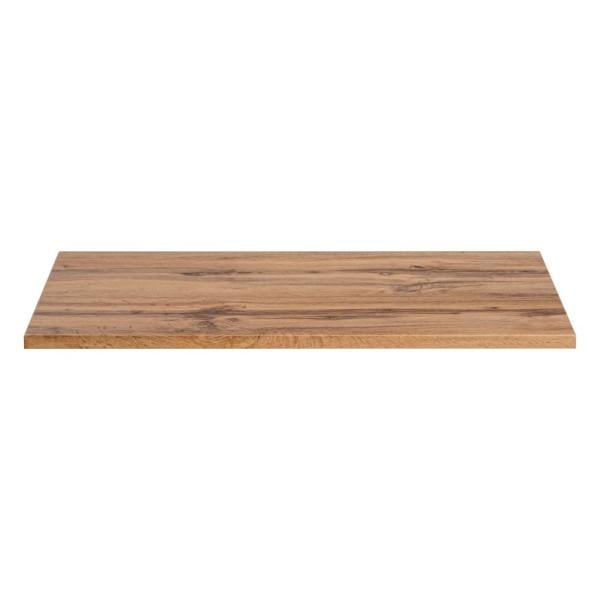 Szafka pod Umywalkę z Blatem 80 cm Ryflowana Łazienkowa Loft Dąb Wotan z Szufladami Beżowy ADEL CASHMERE Comad