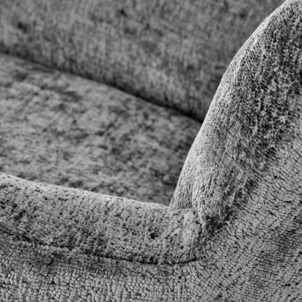 Fotel Bujany CASTRO Popielaty Szary Halmar Zbliżenie