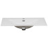 Szafka z Umywalką Wpuszczaną 80 cm Nowoczesny Beż Ryflowana z Szufladami ADEL CASHMERE Comad