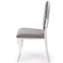 Krzesło Welurowe Modern Barock Do Salonu Glamour Szare Srebrne K555 Halmar