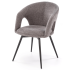 Krzesło Obrotowe Loft do Salonu Szare K550 Halmar Lewy Front