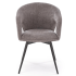 Krzesło Obrotowe Loft do Salonu Szare K550 Halmar Front