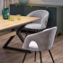 Krzesło Obrotowe Loft do Salonu Szare K550 Halmar Aranżacja Salonu