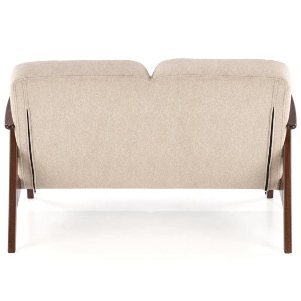 Sofa Tapicerowana Podwójna MILANO 2S Beżowa Halmar Tył
