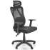 Fotel Obrotowy Ergonomiczny RAMOS Czarny Prawy Front