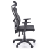 Fotel Obrotowy Ergonomiczny RAMOS Czarny Bok