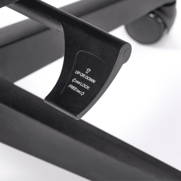 Fotel Obrotowy Ergonomiczny SONAR Czarny Zbliżenie Mechanizmu