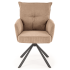 Krzesło Obrotowe Tapicerowane K528 Cappuccino Front