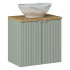 SET-LRG B OAK 60CM D UN PATI